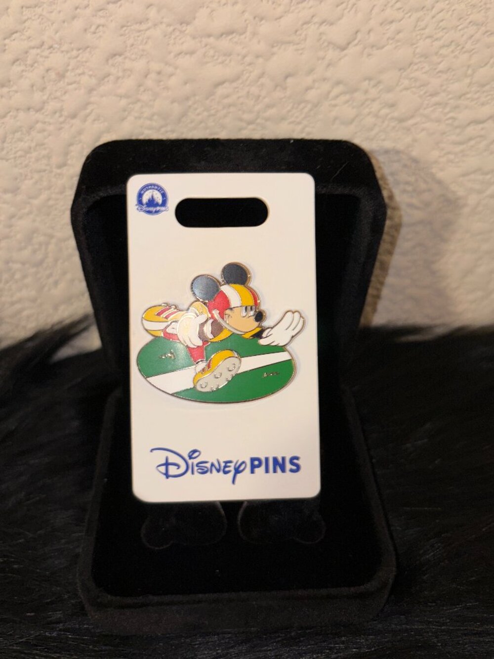 Disney Parks Mickey Mouse Football Player Pin Disney Trading Pin